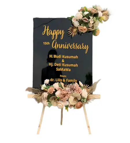 Papan Bunga Akrilik Gunungpanti