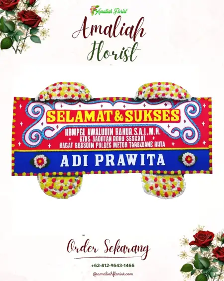 Papan Bunga Ucapan Selamat Gunungpanti